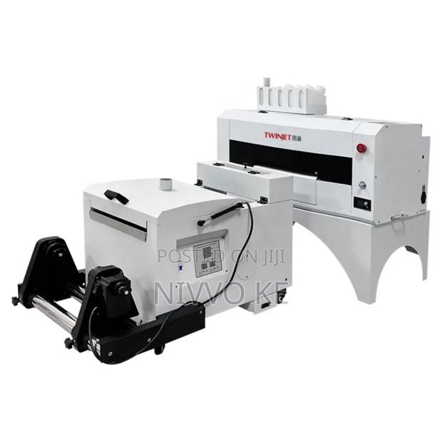 Compact 30cm DTF Transfer Printer Powered by Dual Xp600 Heads
