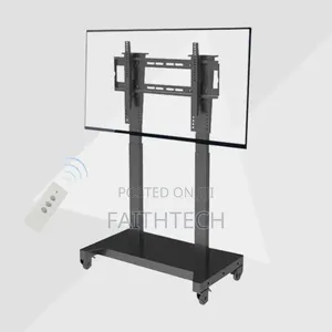 Tv Trolley Stand With Wheel and Mount