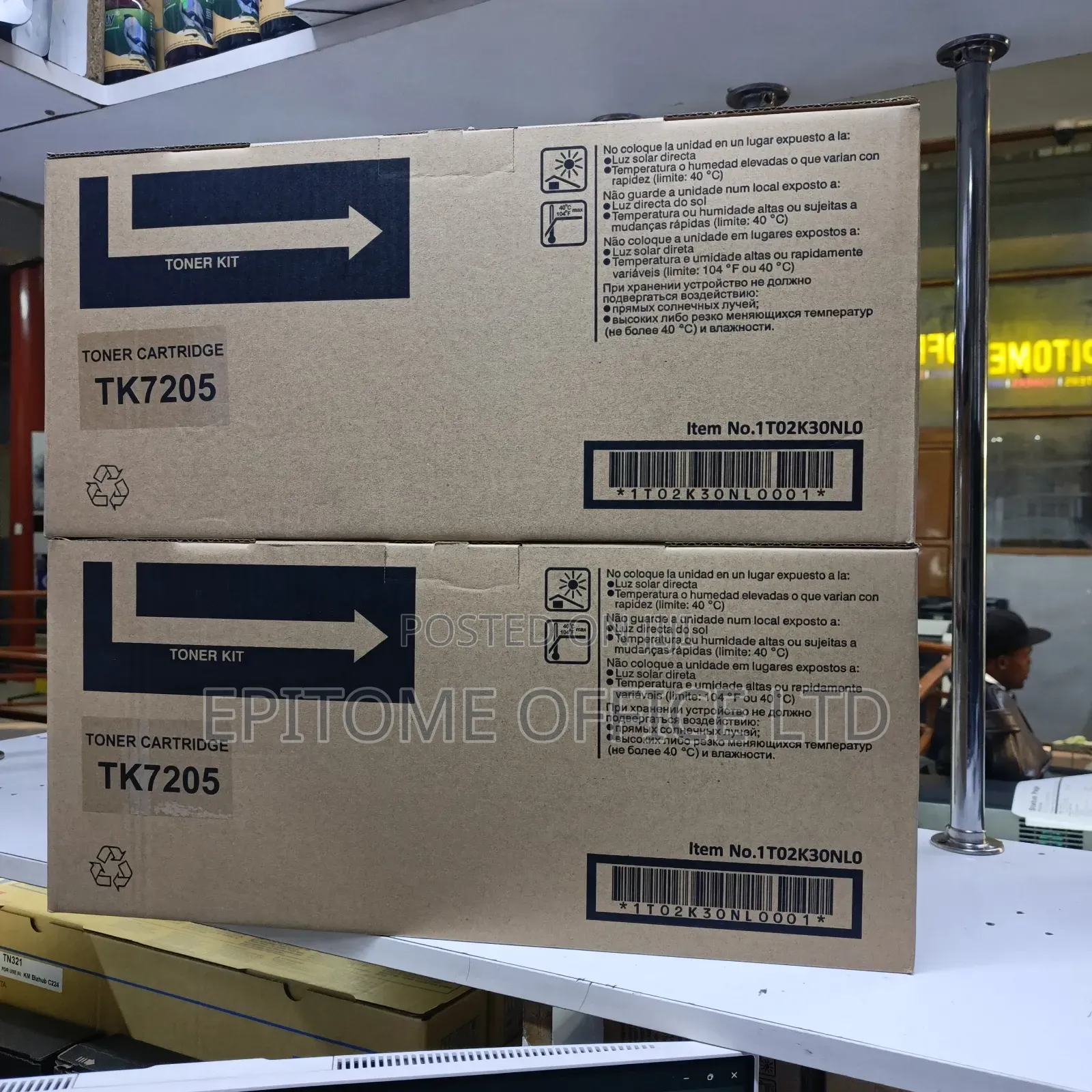 Clean Kyocera Tk 7205 Toner