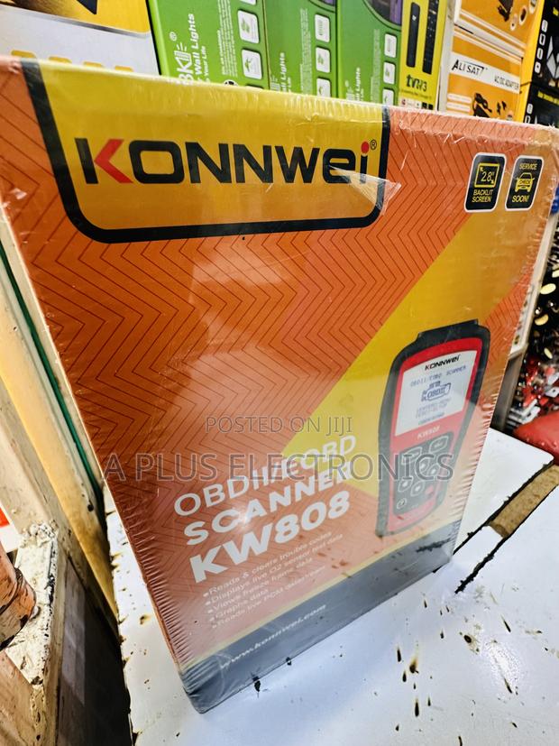 Konnwei Kw808 Odb Scanner – Professional Obd2 Diagnostic Scanner - main view