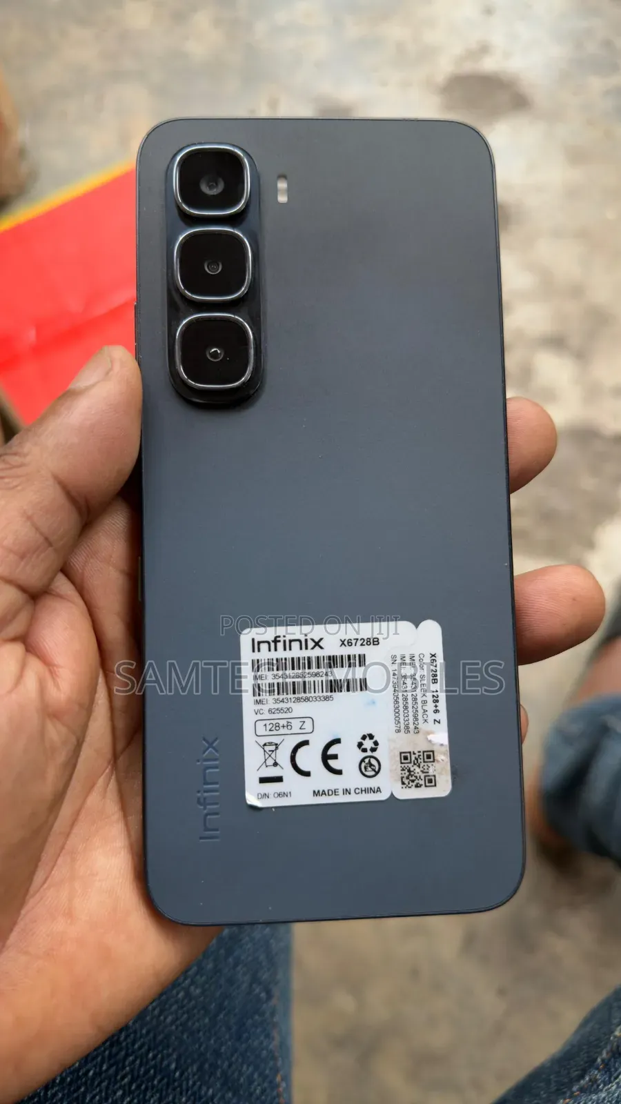 Infinix Hot 60i 128 GB Gray