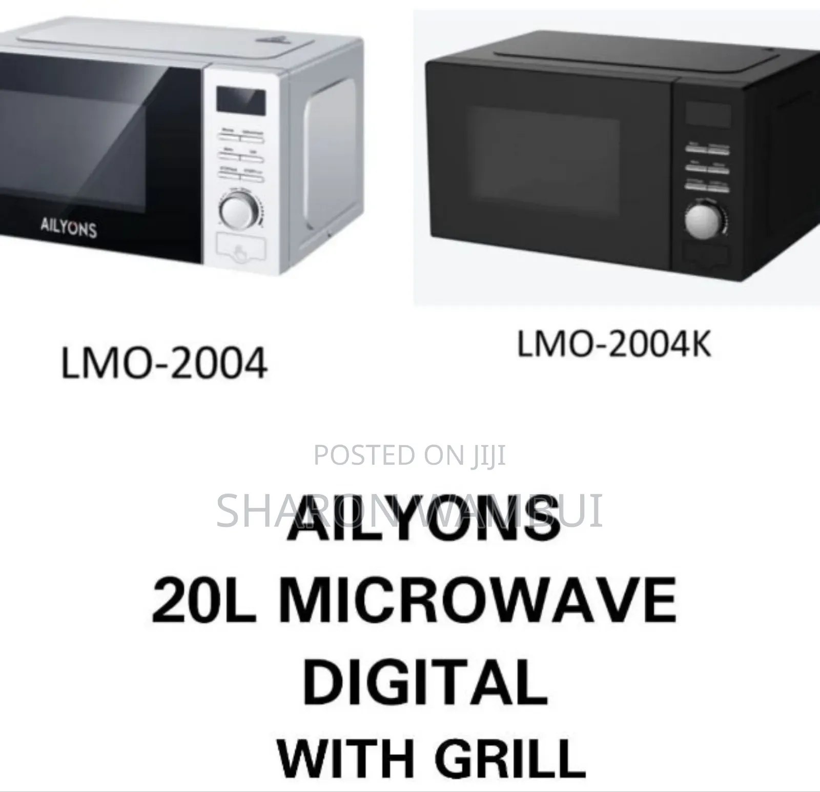 New 20l Ailyons Digital Microwave With Grill/Ailyons Microwave,Grill