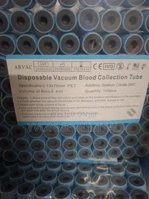 Sodium Citrate Vacutainer