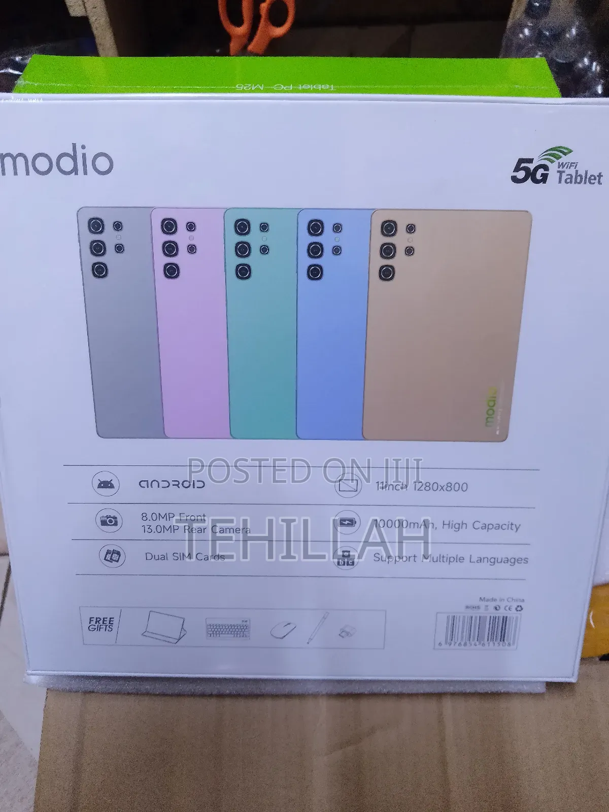 New Modio M92 1 TB Blue