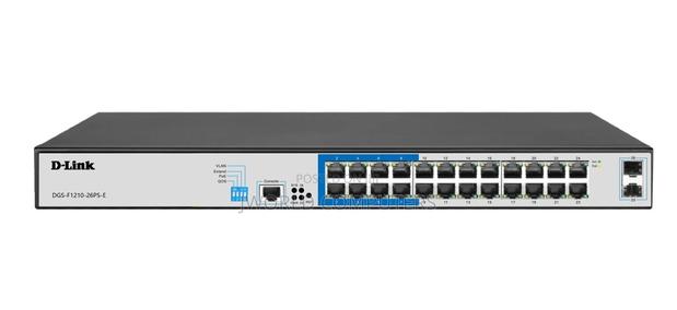 D-Link Upto 250 Meter Support 24-Port 1000mbps Poe Switch - thumbnail 2