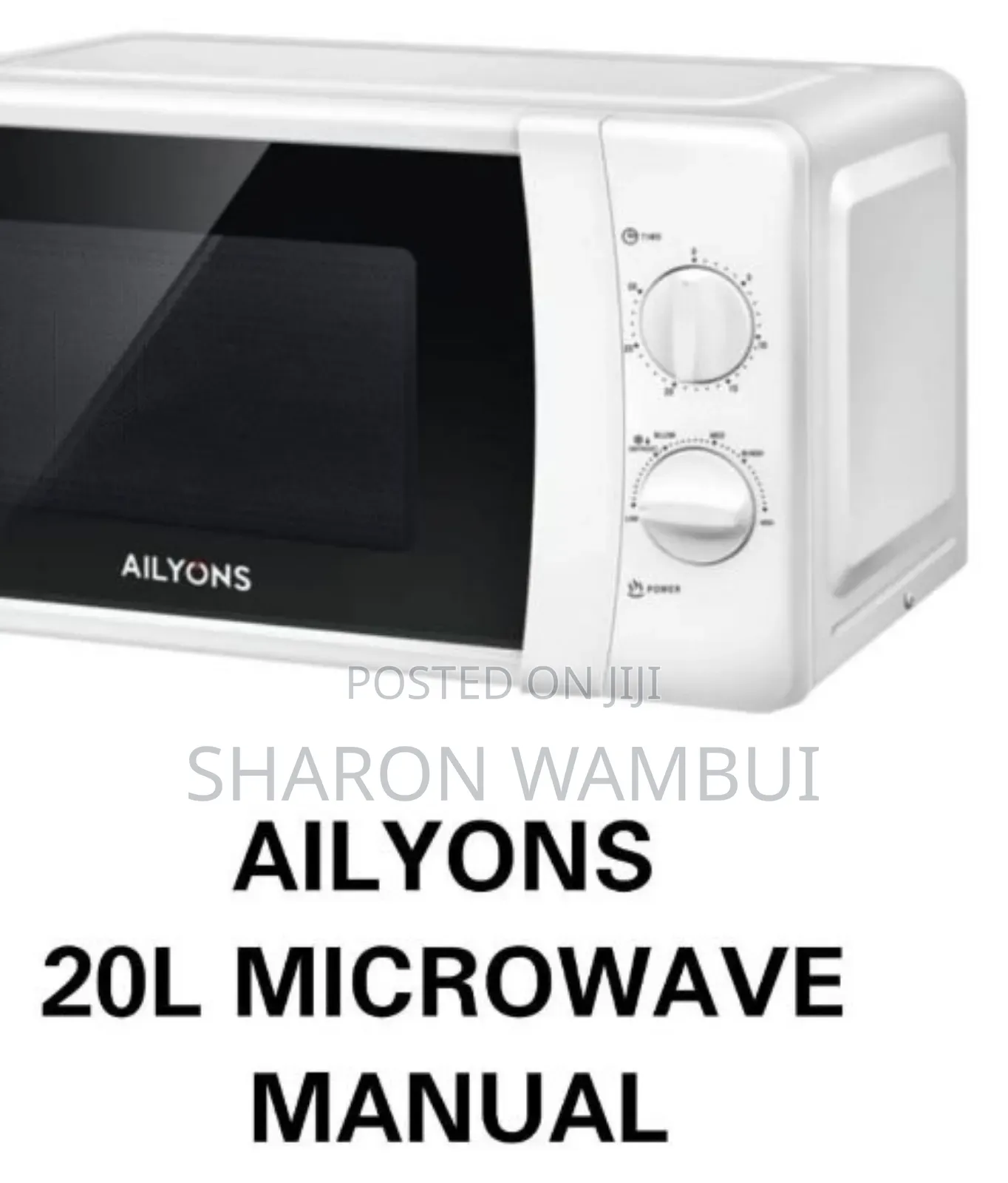 New Ailyons 20l Manual Microwave/Ailyons 20l Manual Microwave