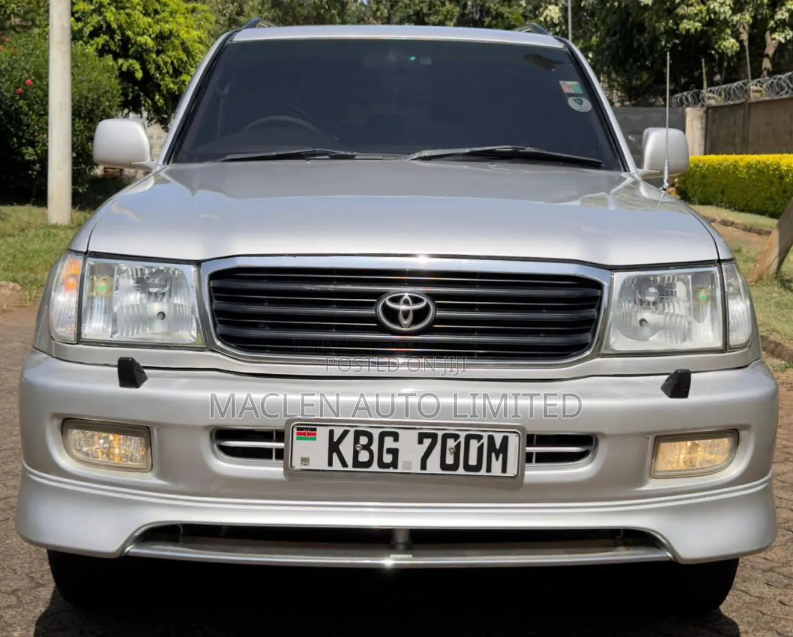 Toyota Land Cruiser 2003 Silver