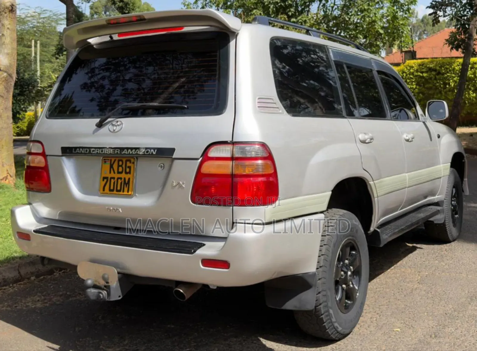 Toyota Land Cruiser 2003 Silver