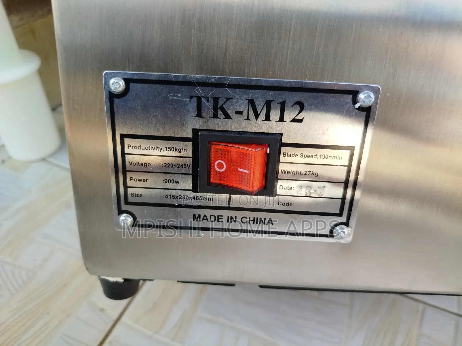 Tk-M12 Commercial Electric Meat Grinder/Mincer