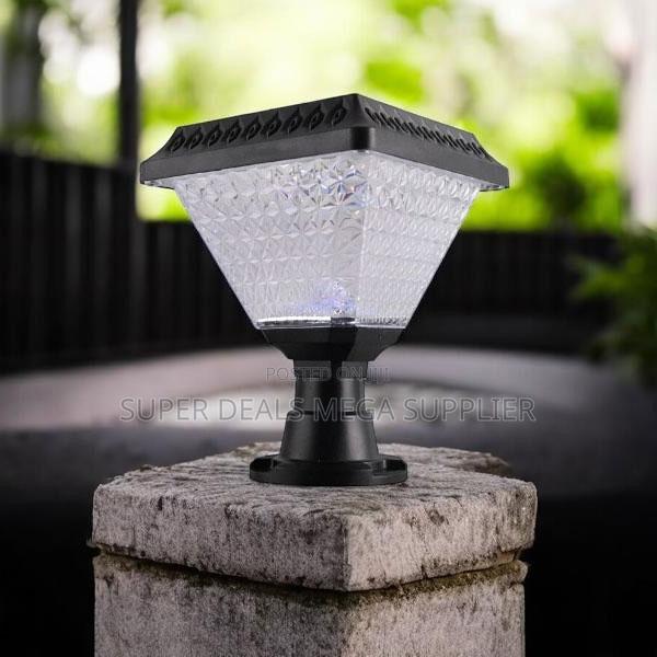 Solar Powered Outdoor Post Light for Yard and Pathway