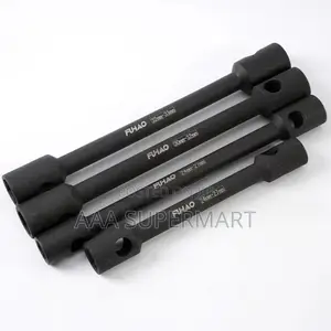 Wheel Wrench W/Tommy Bar Sizes - 24x27 / 30x32 / 32x33 / 21x41mm