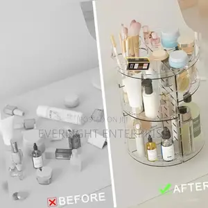 Luxurious Make Up Organizer With Brush Holder
