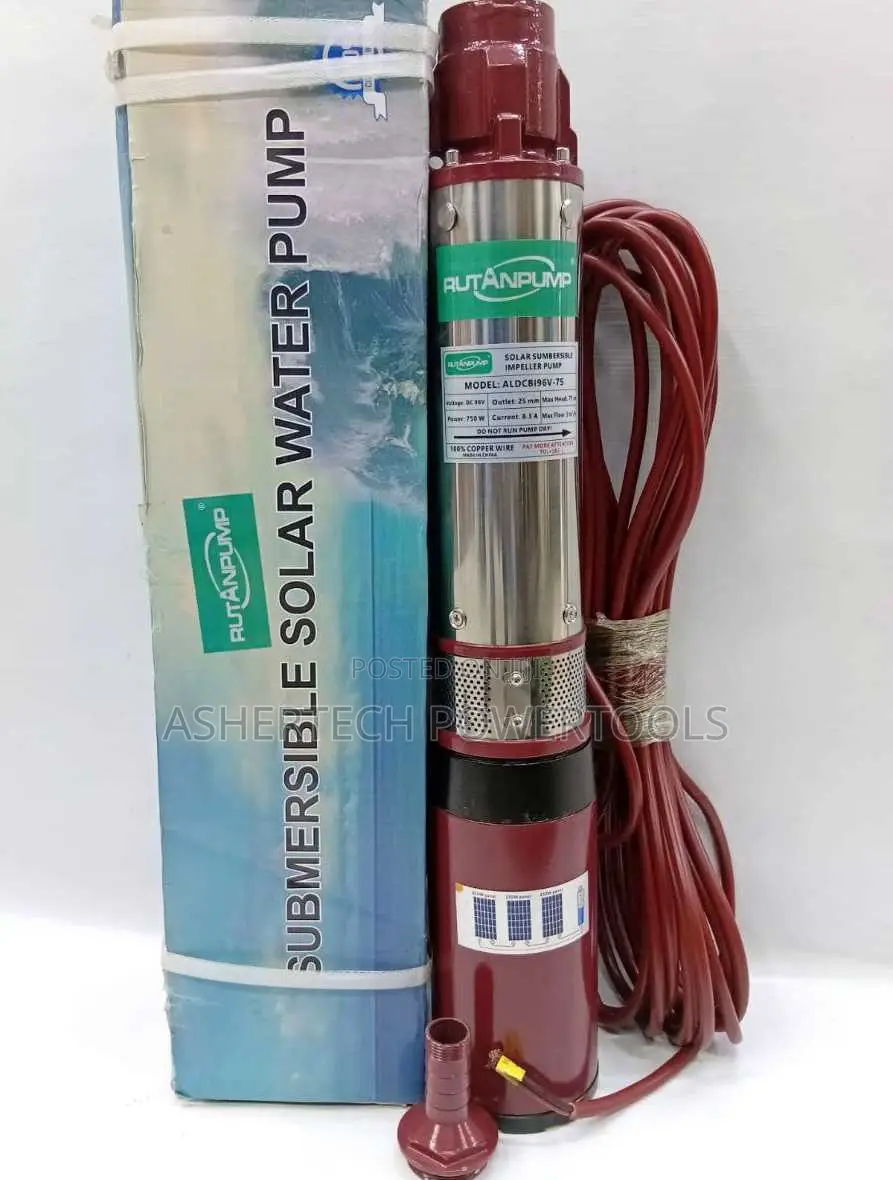 Rutan Solar Pump 96v 750w 75meters
