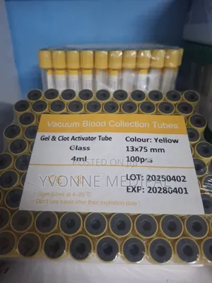 Yellow Top Vacutainer/ SST Tube.