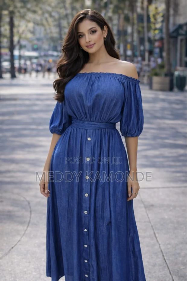Blue Denim / Jeans Dress - main view