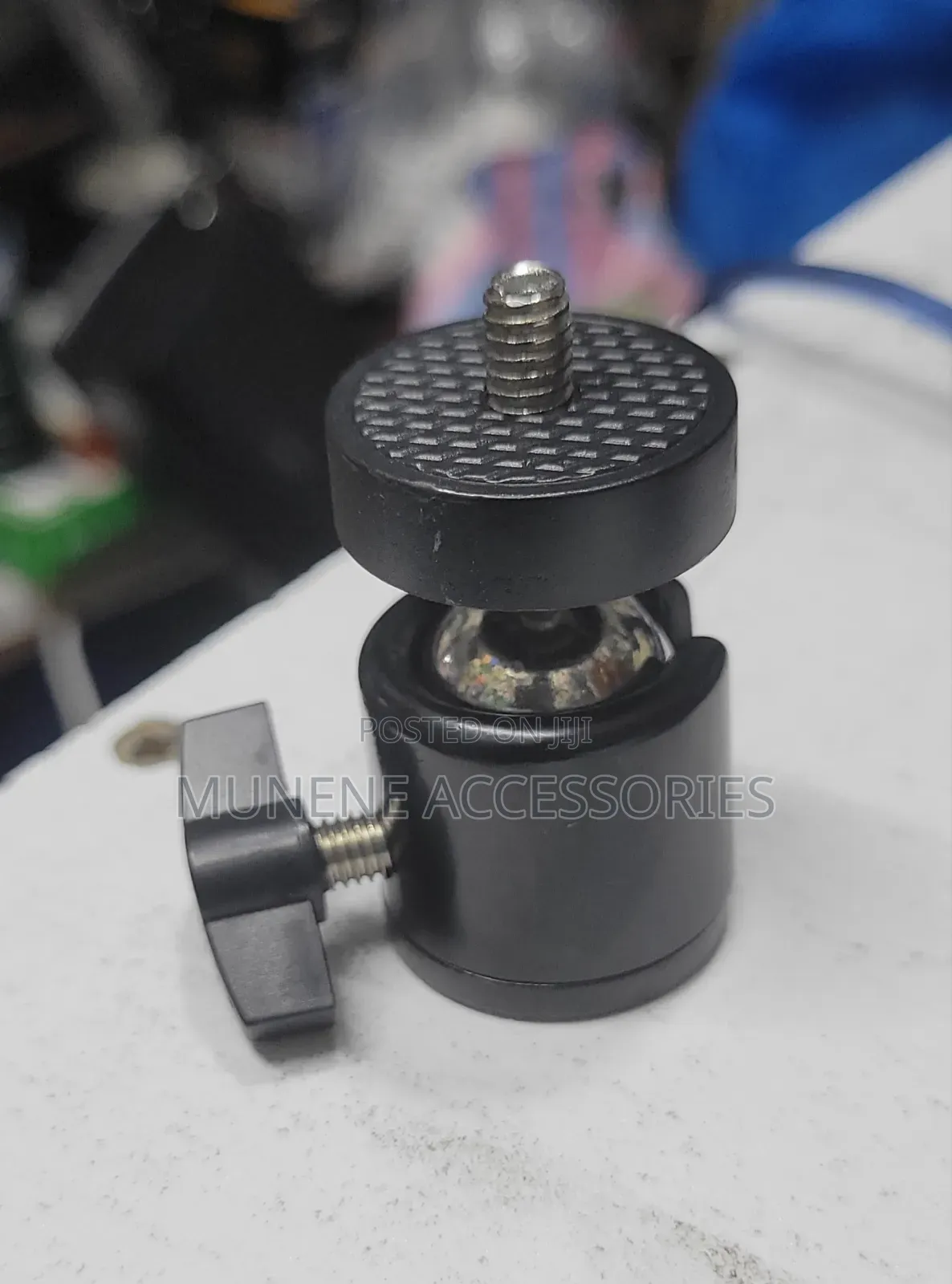 1/4" Screw Tripod Ball Head Bracket Holder 360 Degree Aluminium Alloy