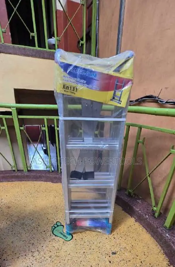 Aluminum Ladders 4steps by 3 Meters (3.7m)