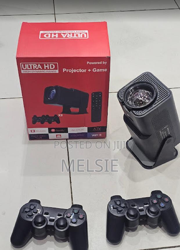 Hy300 Gaming Projector Portable, Easy Setup for Home, Dorm