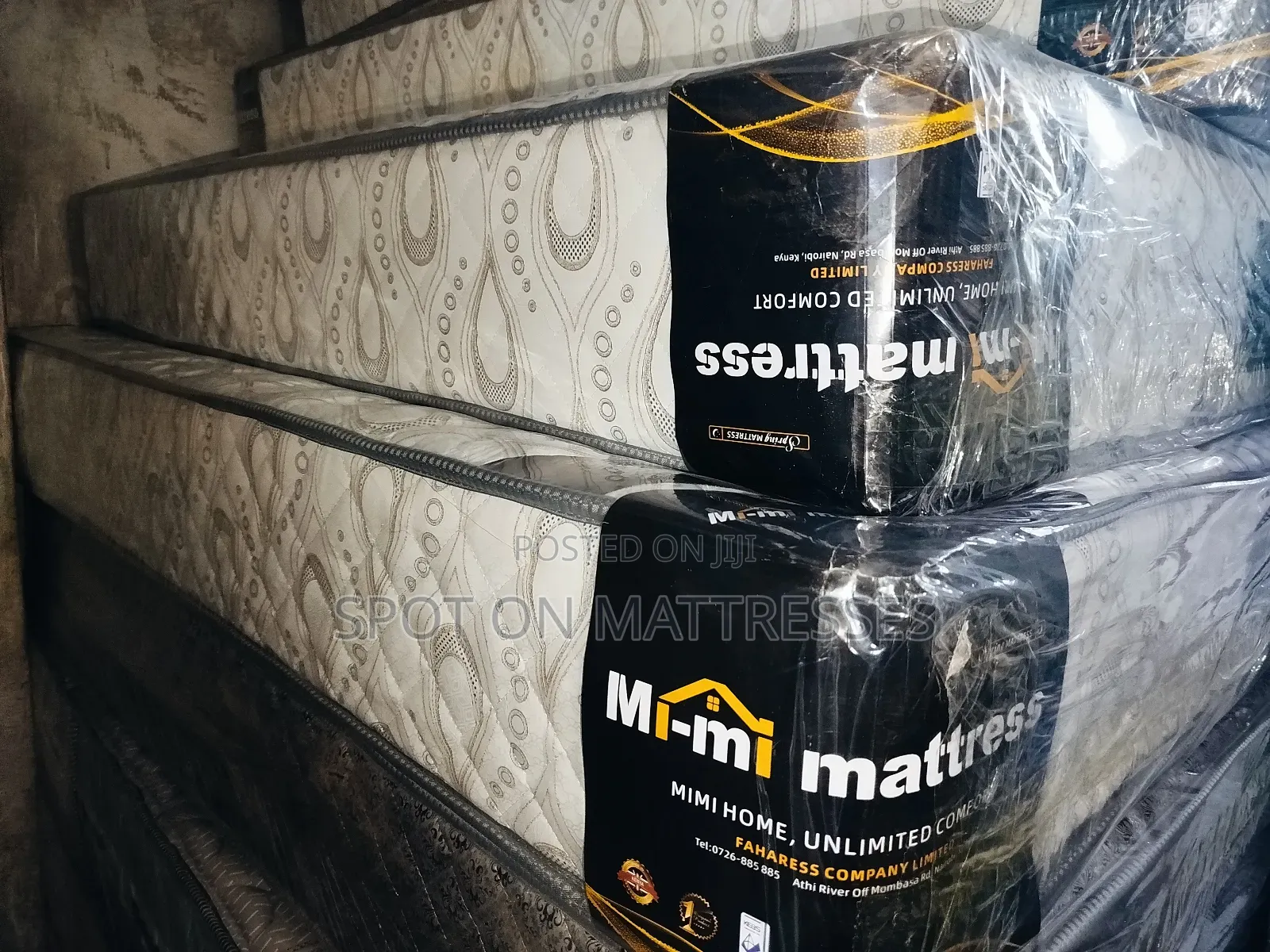 5x6x10 Orthopedic Spring Mattresses (10years Warranty) + Free Delivery