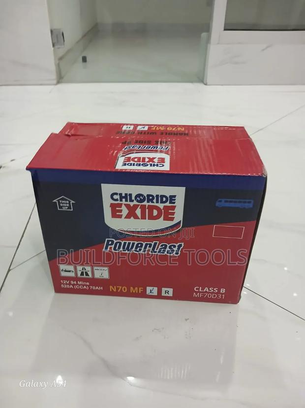 12v 70ah N 7f Chloride Exide - main view