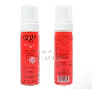 Cantu Whip Curling Mousse for Natural Curls Wrap/Set Mousse