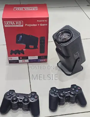Hy300 Gaming Projector Portable, Easy Setup for Home, Dorm