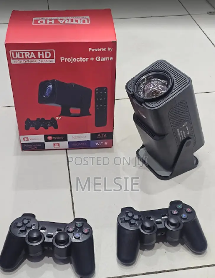 Hy300 Gaming Projector Portable, Easy Setup for Home, Dorm