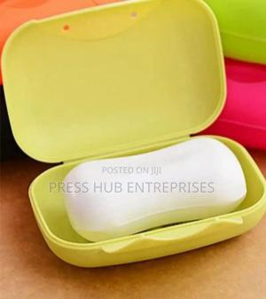 Portable Plastic Travel Soap Case.