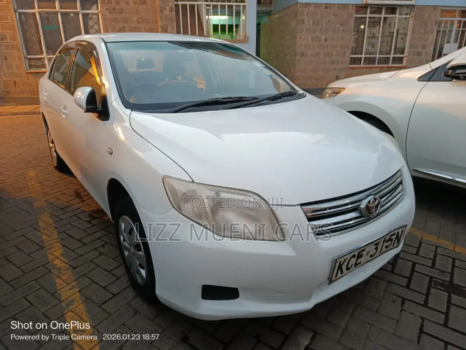Toyota Axio 2008 White