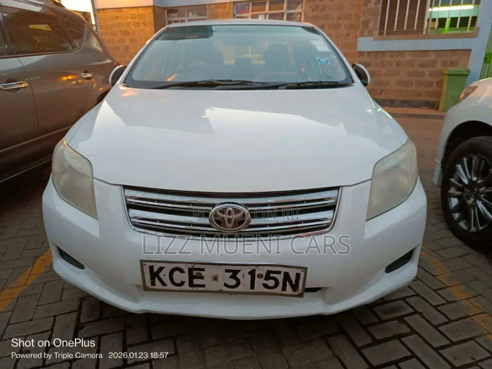 Toyota Axio 2008 White