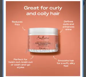 Shea Moisture Smoothie Curl Enhancing Cream, Coconut and Hibiscus