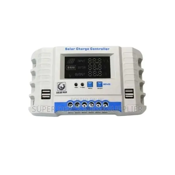 LCD Display Large Screen 12v/24v 30a PWM Solar Controller