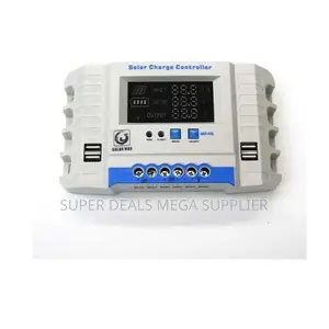 Dual Usb Output 12v/24v 30a PWM Solar Charge Controller
