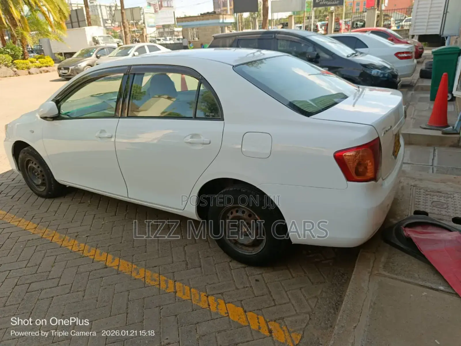Toyota Axio 2008 White