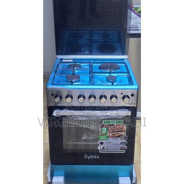 Syinix 60by 60 3+1 With Electric Oven .