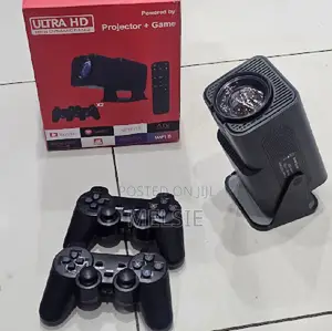 Game Projector 2 in 1 , Portable Projector With Controller Gamepad