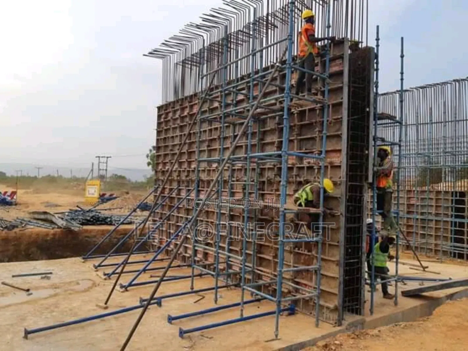 Scaffolding Cuplock Wall Formwork