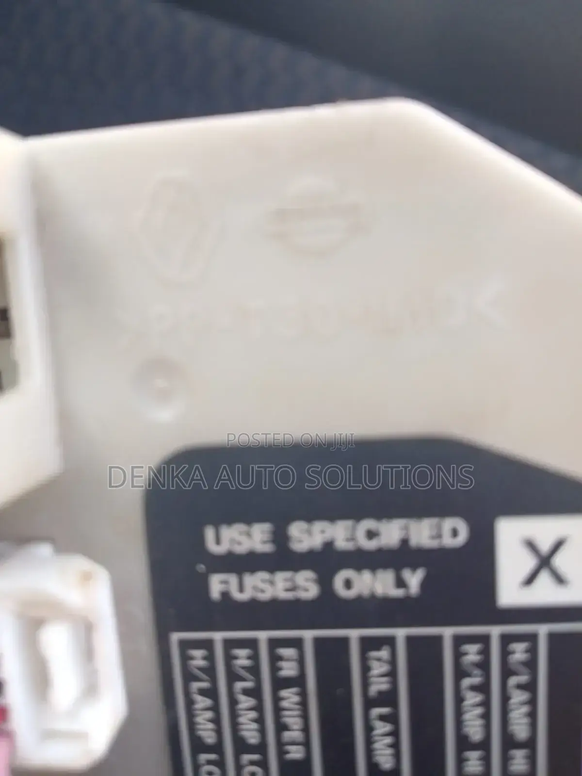 Nissan Tiida Note, Fuse Box