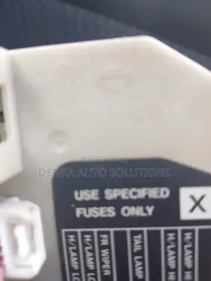 Nissan Tiida Note, Fuse Box
