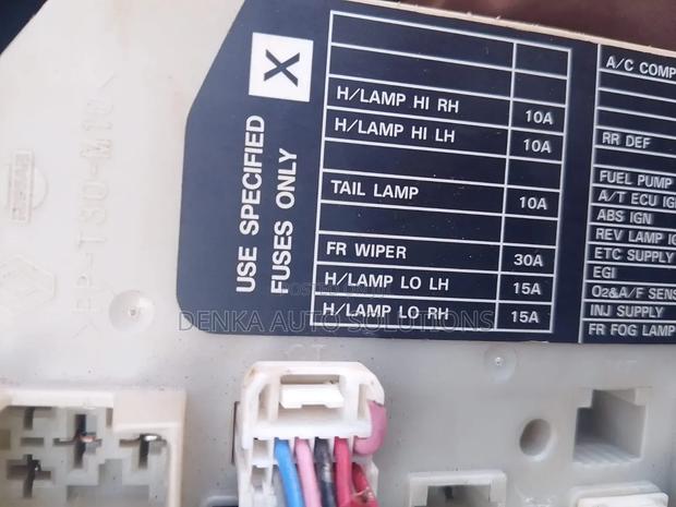 Nissan Tiida Note, Fuse Box - thumbnail 3