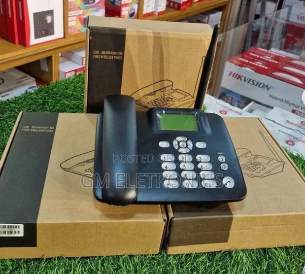 Huawei F317 GSM Fixed Wireless Desktop Phone - Sim Card Slot.