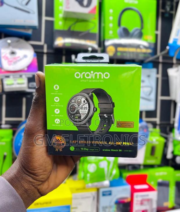 Oraimo Watch 5r (Osw-820) 1.43" Amoled Display.