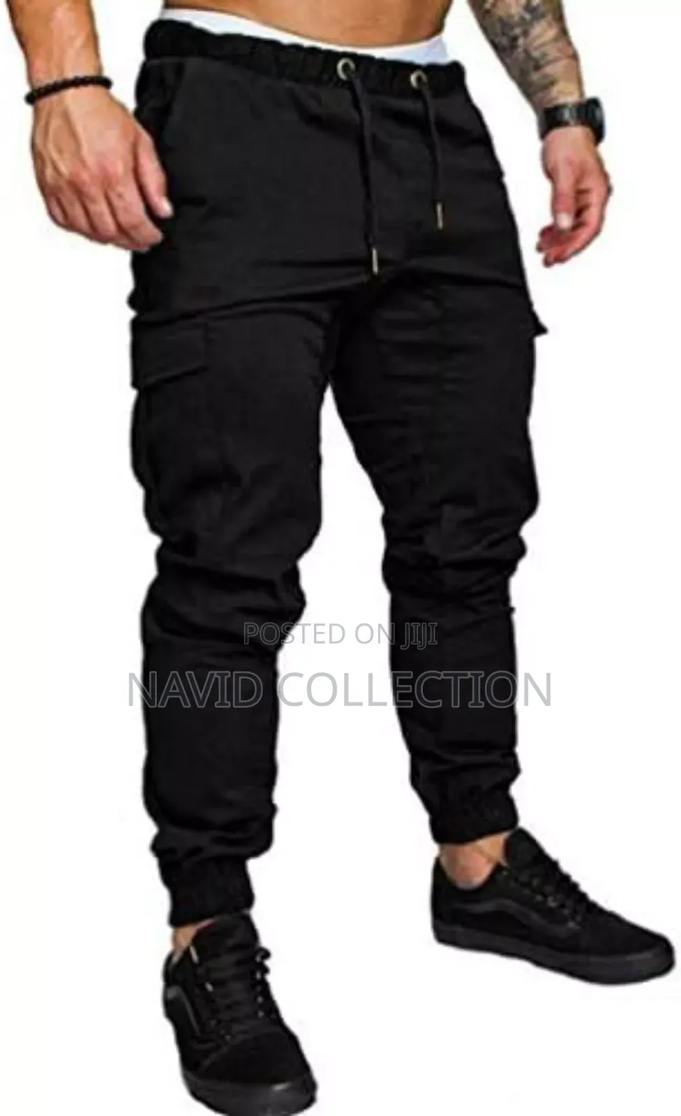 Black Cargo Pant