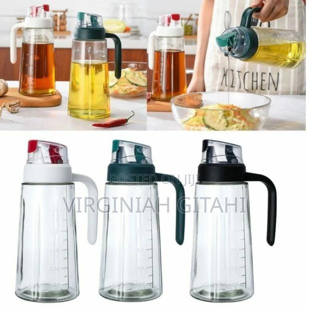 Non Slip Oil / Vinegar Dispenser Capacity 630ml