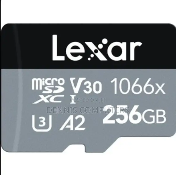 Lexar 256gb 1066x Microsdxc With Adapter Uhs-I V30 160mb/S Silver