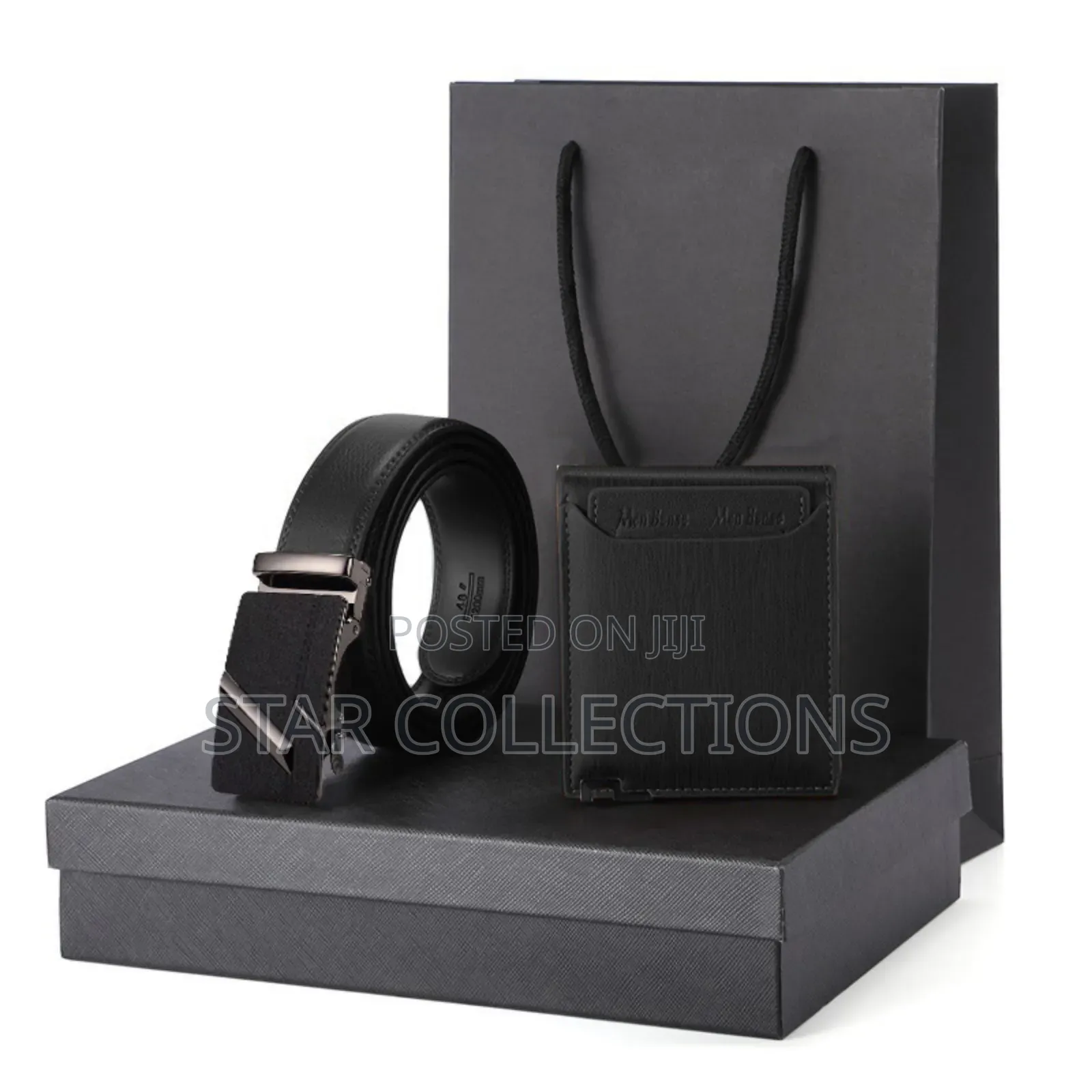 2 in 1 High Quality Leather Gift Set for Men