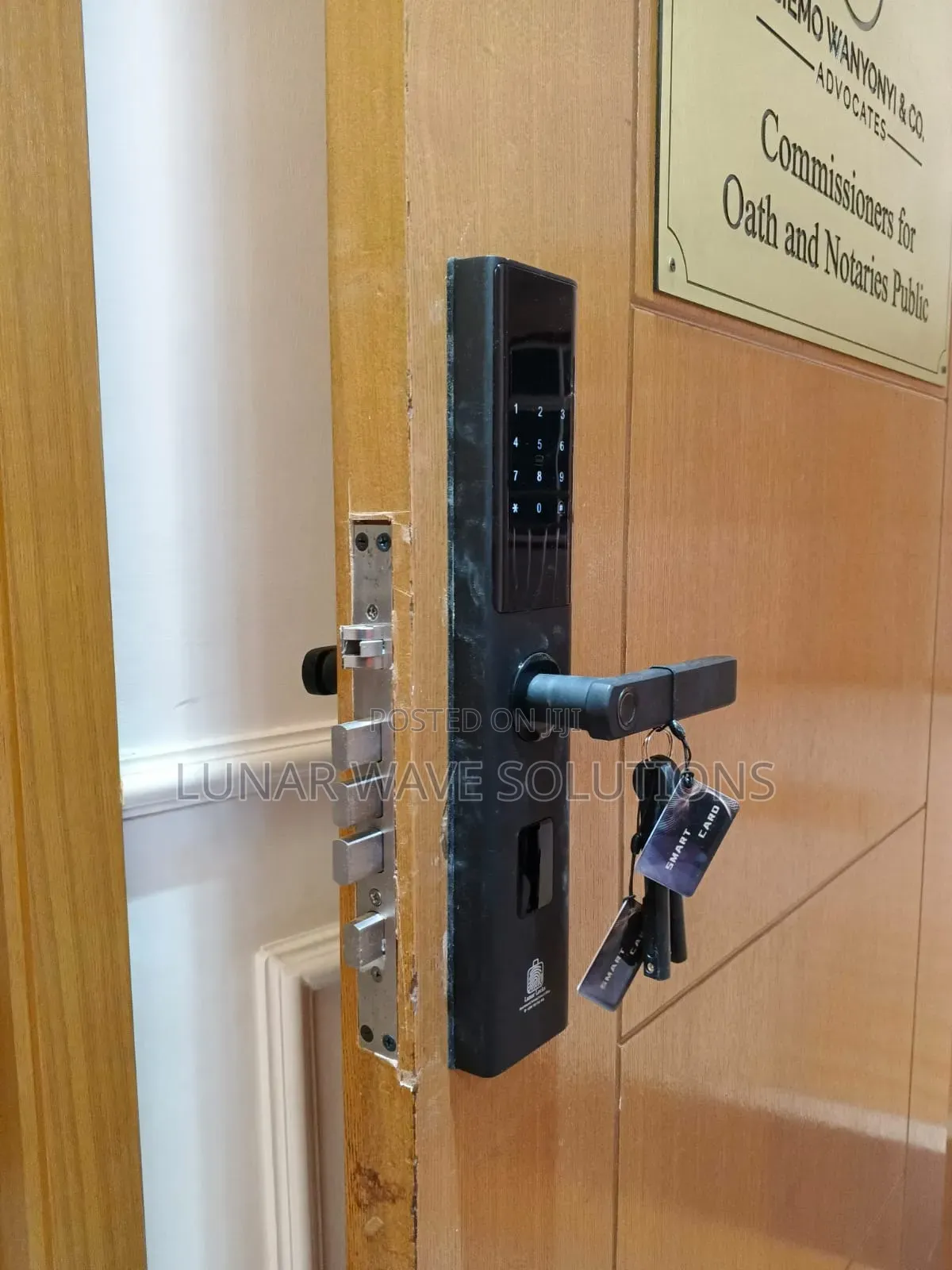 Uya App Remote Control Smart Door Lock