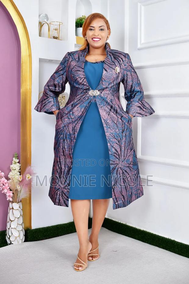 Rich Auntie Outfit 😄. Elegant Turkey Dress Suit