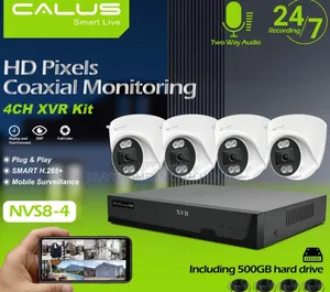 Nvs84 4-Channel CCTV Security System
