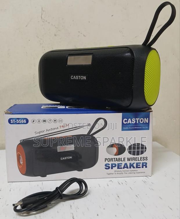 Caston St-5566 Wireless Speaker Fm Radio - thumbnail 2